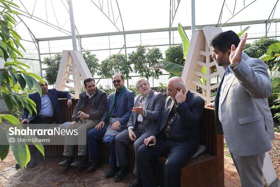 گزارش تصویری | بازدید از مرکز تولیدات سازمان پارک‌ها و فضای سبز
