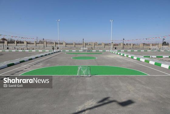گزارش تصویری | آیین بهره‌برداری از مجموعه ورزشی روباز «شهدای چهاربرج» مشهد