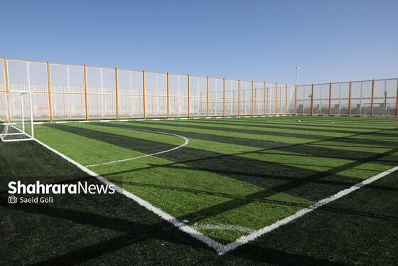 گزارش تصویری | آیین بهره‌برداری از مجموعه ورزشی روباز «شهدای چهاربرج» مشهد