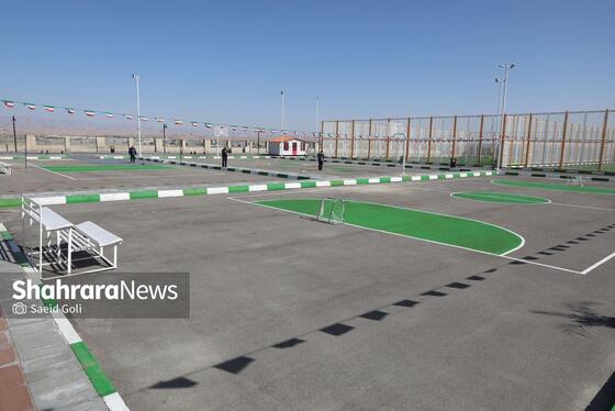 گزارش تصویری | آیین بهره‌برداری از مجموعه ورزشی روباز «شهدای چهاربرج» مشهد