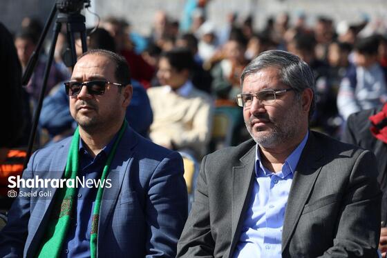 گزارش تصویری | آیین بهره‌برداری از مجموعه ورزشی روباز «شهدای چهاربرج» مشهد