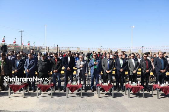 گزارش تصویری | آیین بهره‌برداری از مجموعه ورزشی روباز «شهدای چهاربرج» مشهد