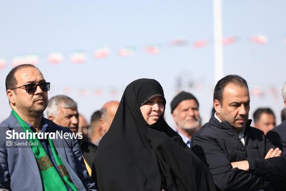 گزارش تصویری | آیین بهره‌برداری از مجموعه ورزشی روباز «شهدای چهاربرج» مشهد