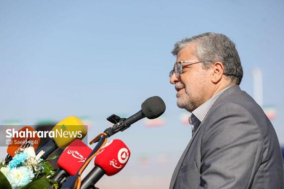 گزارش تصویری | آیین بهره‌برداری از مجموعه ورزشی روباز «شهدای چهاربرج» مشهد