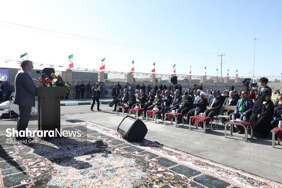گزارش تصویری | آیین بهره‌برداری از مجموعه ورزشی روباز «شهدای چهاربرج» مشهد
