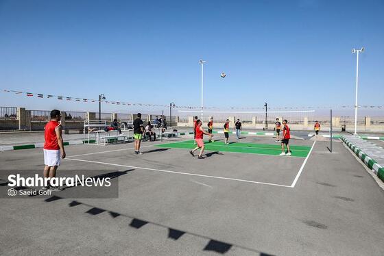 گزارش تصویری | آیین بهره‌برداری از مجموعه ورزشی روباز «شهدای چهاربرج» مشهد