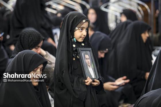 گزارش تصویری | مراسم چهلم شهدای حوادث دی ماه در حرم مطهر رضوی با حضور رئیس جمهور