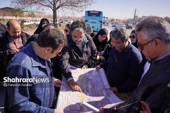 گزارش تصویری | بازدید خبرنگاران از پروژه های عمرانی شهرداری مشهد