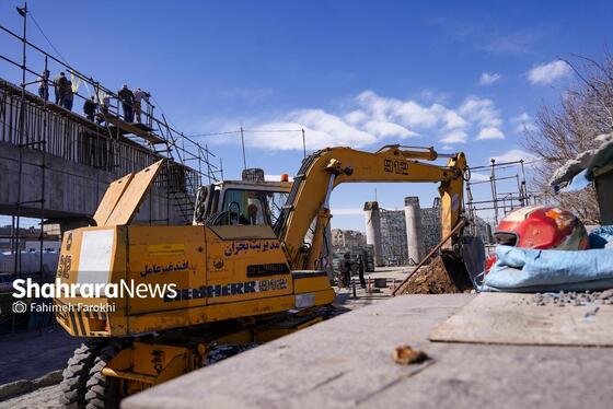 گزارش تصویری | بازدید خبرنگاران از پروژه های عمرانی شهرداری مشهد