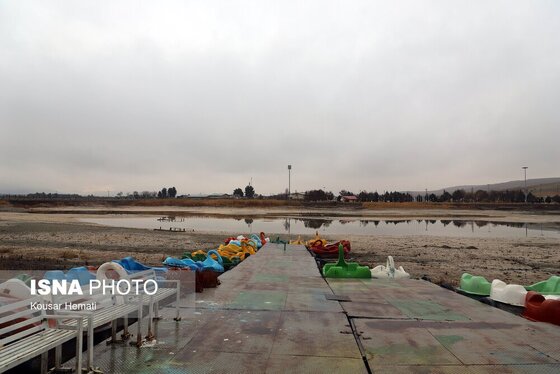 گزارش تصویری | کم آبی «سراب نیلوفر» همچنان ادامه دارد