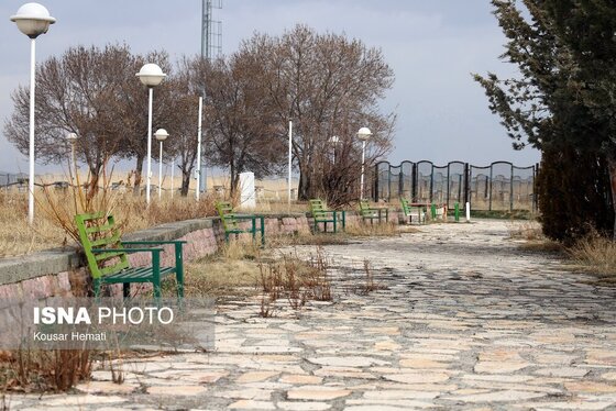 گزارش تصویری | کم آبی «سراب نیلوفر» همچنان ادامه دارد