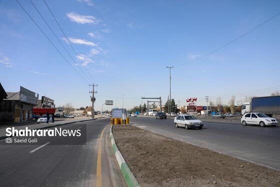 گزارش تصویری | آیین بهره‌برداری از پل بتنی زرکش و فاز اول کندرو بزرگراه پیامبراعظم(ص) مشهد