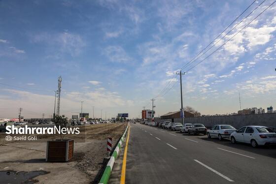 گزارش تصویری | آیین بهره‌برداری از پل بتنی زرکش و فاز اول کندرو بزرگراه پیامبراعظم(ص) مشهد