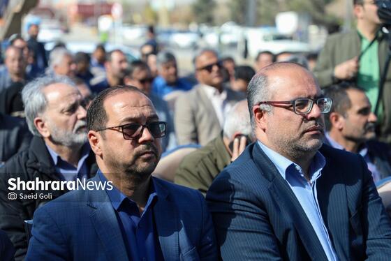 گزارش تصویری | آیین بهره‌برداری از پل بتنی زرکش و فاز اول کندرو بزرگراه پیامبراعظم(ص) مشهد