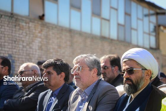 گزارش تصویری | آیین بهره‌برداری از پل بتنی زرکش و فاز اول کندرو بزرگراه پیامبراعظم(ص) مشهد