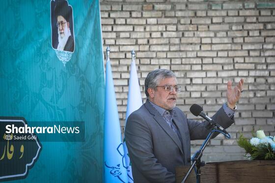 گزارش تصویری | آیین بهره‌برداری از پل بتنی زرکش و فاز اول کندرو بزرگراه پیامبراعظم(ص) مشهد