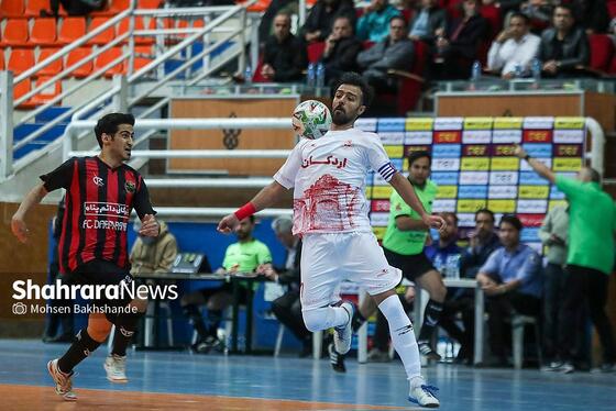 لیگ دسته اول فوتسال کشور| مسابقه بازرگانی دائم‌پناه مشهد – صنایع اردکان یزد