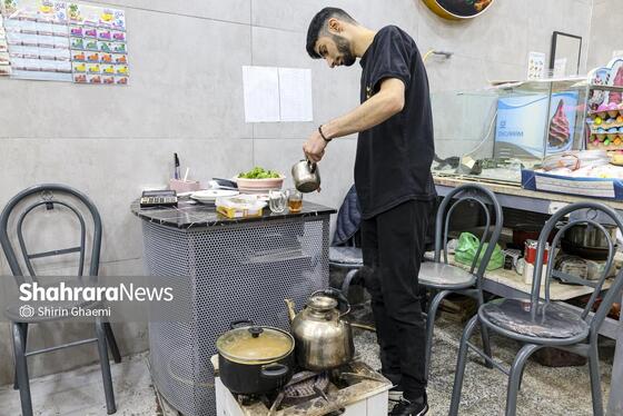 گزارش تصویری | صفای سفره‌های ساده افطار