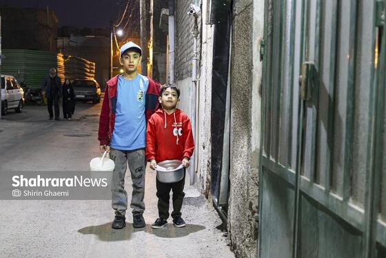 گزارش تصویری | صفای سفره‌های ساده افطار