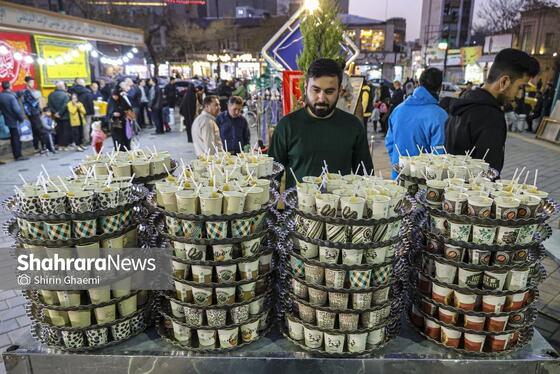 گزارش تصویری | صفای سفره‌های ساده افطار