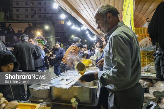 گزارش تصویری | صفای سفره‌های ساده افطار