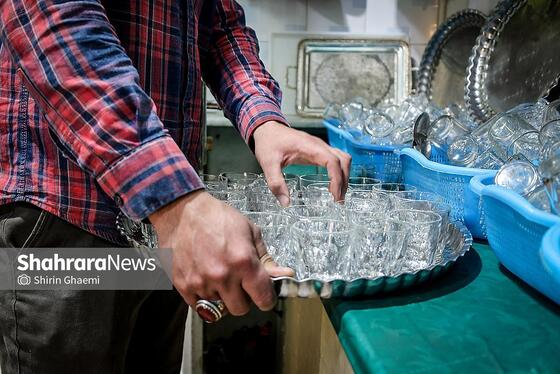 گزارش تصویری | افطاری ساده، مسجد المنتظر