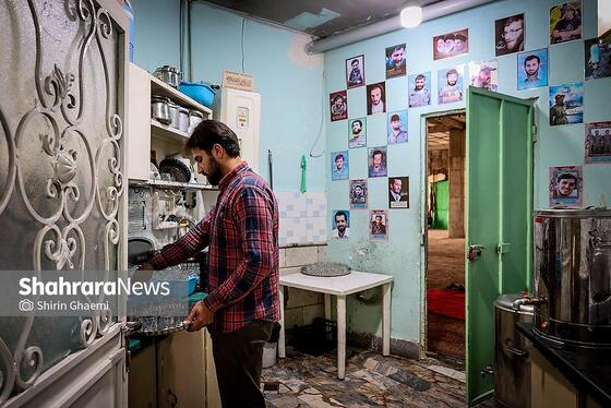 گزارش تصویری | افطاری ساده، مسجد المنتظر