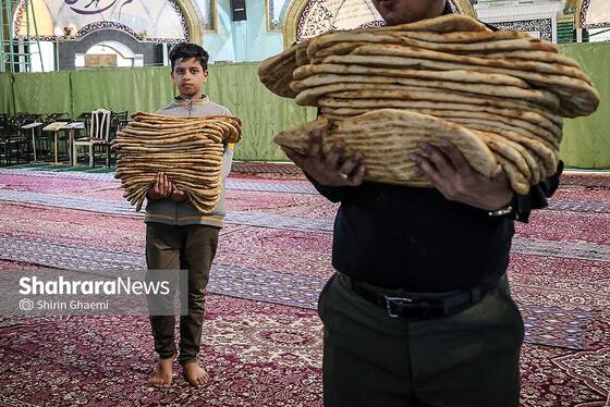 گزارش تصویری | افطاری ساده، مسجد المنتظر