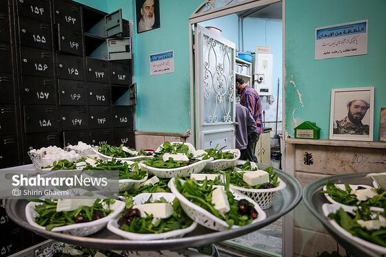 گزارش تصویری | افطاری ساده، مسجد المنتظر