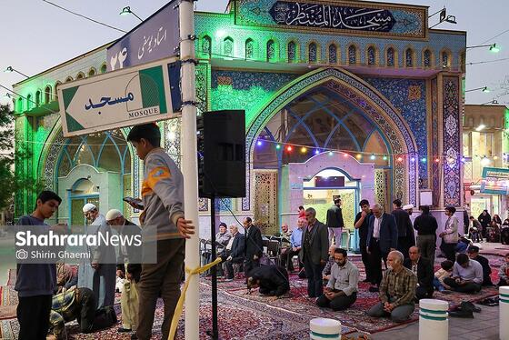 گزارش تصویری | افطاری ساده، مسجد المنتظر