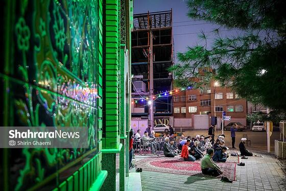 گزارش تصویری | افطاری ساده، مسجد المنتظر