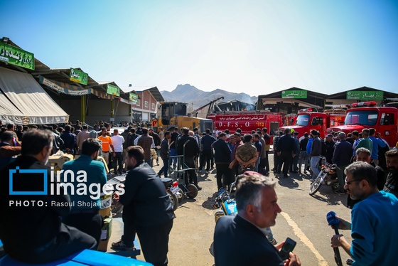 گزارش تصویری | سقوط بالگرد ارتش در «درچه» اصفهان