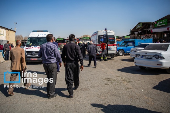 گزارش تصویری | سقوط بالگرد ارتش در «درچه» اصفهان