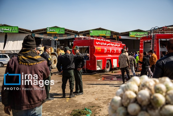 گزارش تصویری | سقوط بالگرد ارتش در «درچه» اصفهان