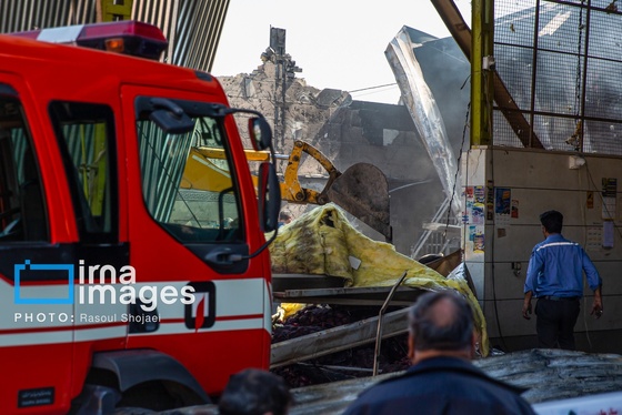 گزارش تصویری | سقوط بالگرد ارتش در «درچه» اصفهان