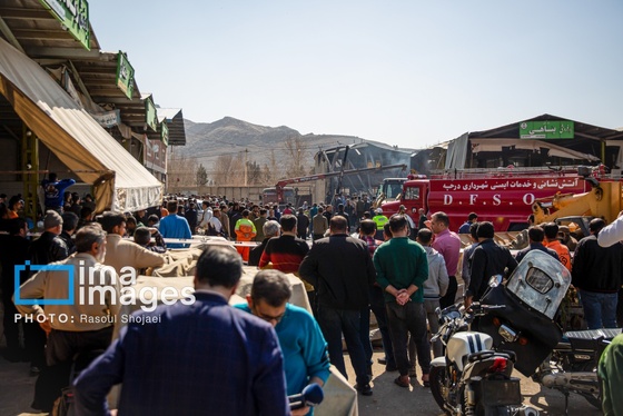 گزارش تصویری | سقوط بالگرد ارتش در «درچه» اصفهان