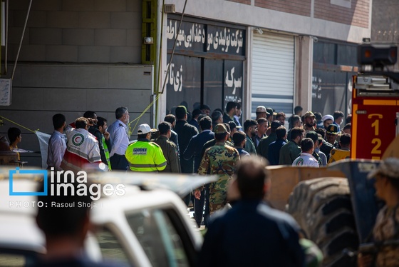 گزارش تصویری | سقوط بالگرد ارتش در «درچه» اصفهان