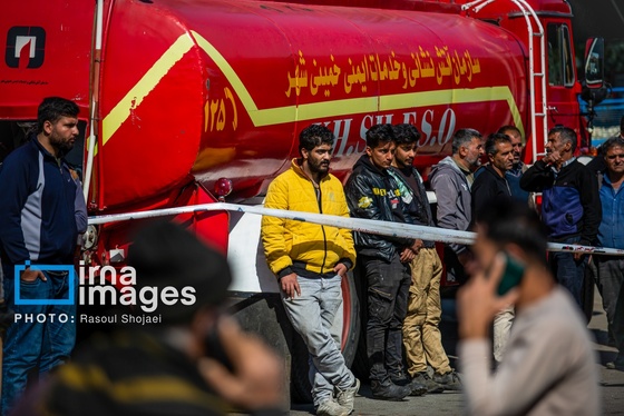 گزارش تصویری | سقوط بالگرد ارتش در «درچه» اصفهان