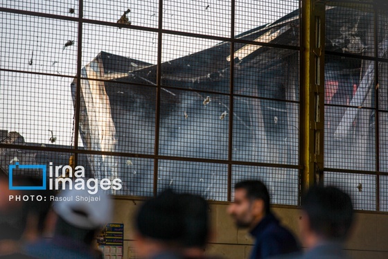 گزارش تصویری | سقوط بالگرد ارتش در «درچه» اصفهان