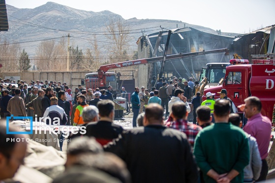 گزارش تصویری | سقوط بالگرد ارتش در «درچه» اصفهان