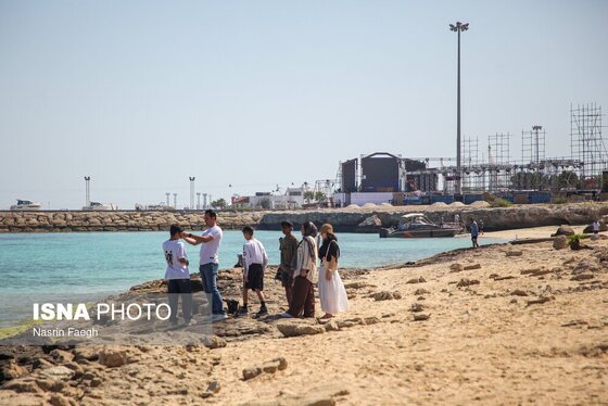 گزارش تصویری | کیش؛ جزیره‌ای که زمستان ندارد