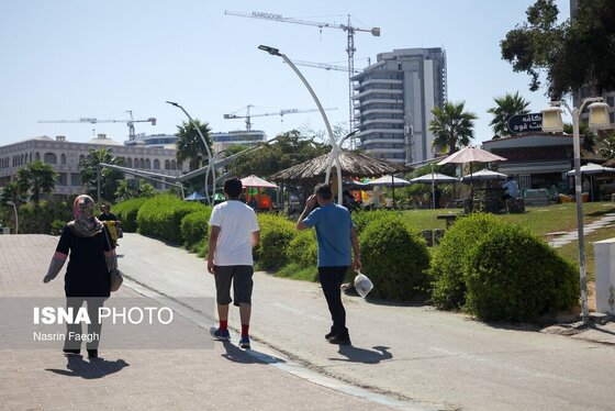 گزارش تصویری | کیش؛ جزیره‌ای که زمستان ندارد