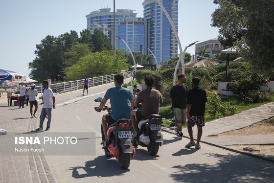 گزارش تصویری | کیش؛ جزیره‌ای که زمستان ندارد