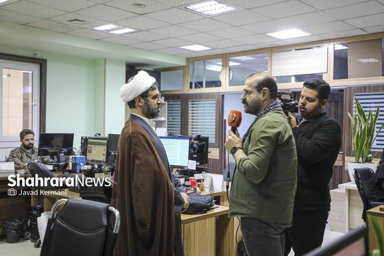 گزارش تصویری | بازدید حجت‌الاسلام اخلاقی‌ نماینده مردم مشهد در مجلس شورای اسلامی از موسسه فرهنگی شهرآرا