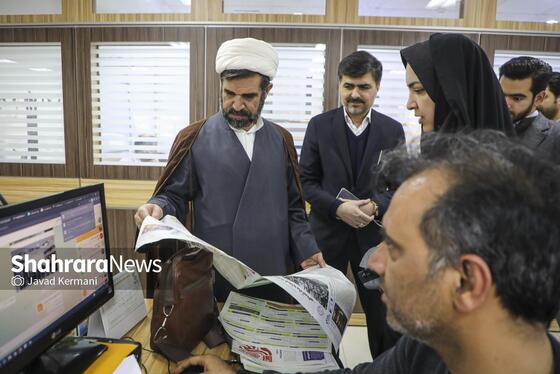 گزارش تصویری | بازدید حجت‌الاسلام اخلاقی‌ نماینده مردم مشهد در مجلس شورای اسلامی از موسسه فرهنگی شهرآرا