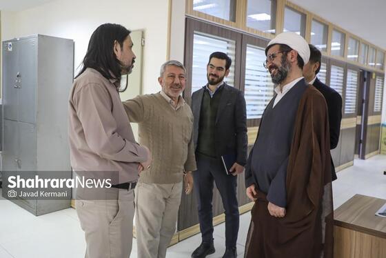 گزارش تصویری | بازدید حجت‌الاسلام اخلاقی‌ نماینده مردم مشهد در مجلس شورای اسلامی از موسسه فرهنگی شهرآرا