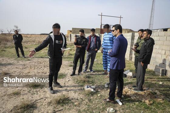 گزارش تصویری | بازسازی صحنه قتل در روستای «امرغان»