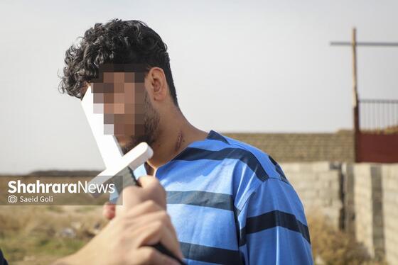 گزارش تصویری | بازسازی صحنه قتل در روستای «امرغان»