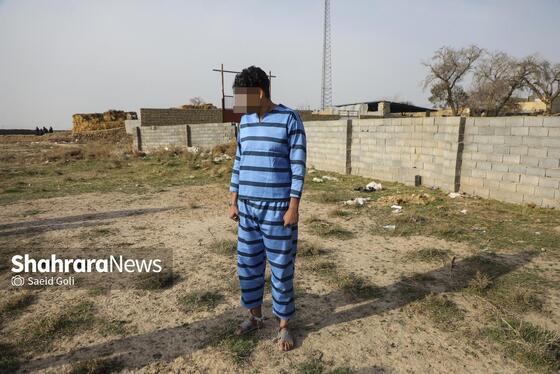 گزارش تصویری | بازسازی صحنه قتل در روستای «امرغان»