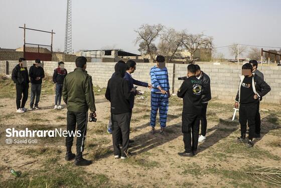 گزارش تصویری | بازسازی صحنه قتل در روستای «امرغان»